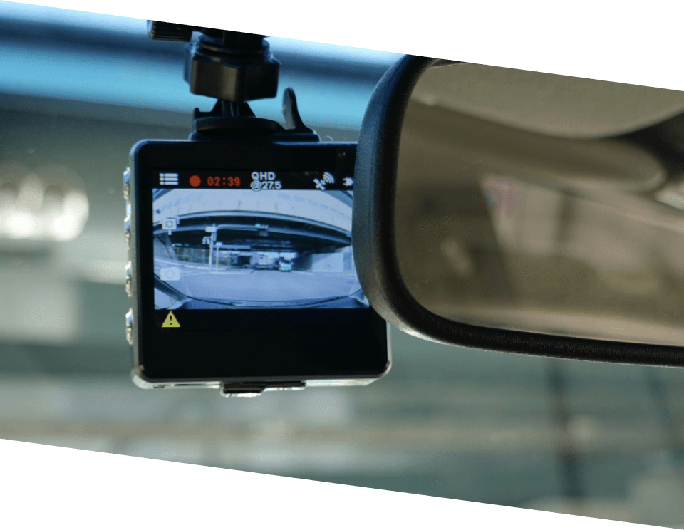 施工後のドライブレコーダーのイメージ