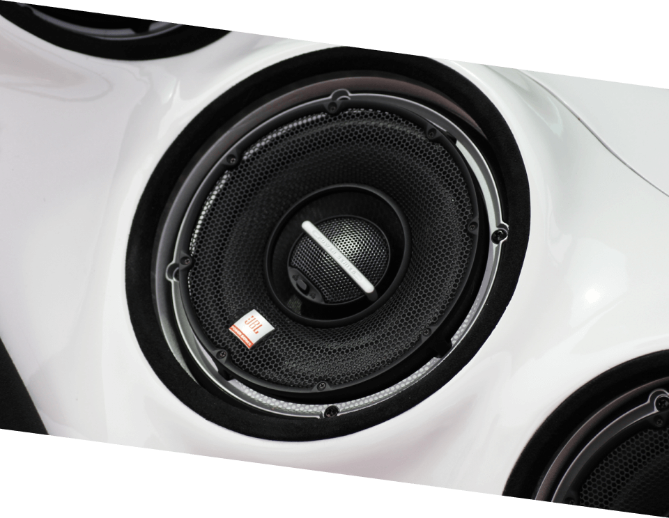 施工後のスピーカーのイメージ